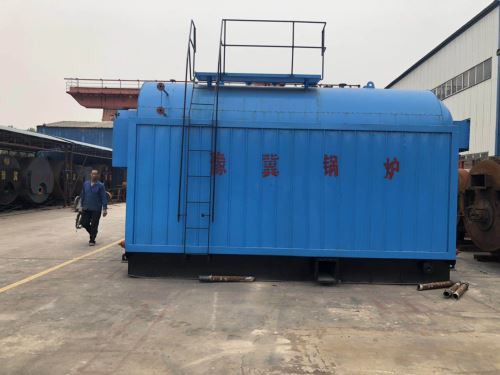 DZH Biomassa Pellet Fired Moving Grate Boiler Industri Air Panas
