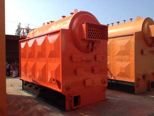 DZL Biomassa Dipecat Rantai Parut Boiler Air Panas