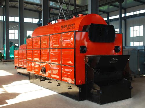 DZL Coal Fired Chain Grate Steam Boiler Sistem Boiler Tekanan Rendah