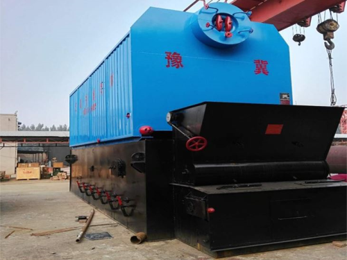 SZL Coal Fired Double Drum Water Tube Efisiensi Tinggi Steam Boiler Komersial