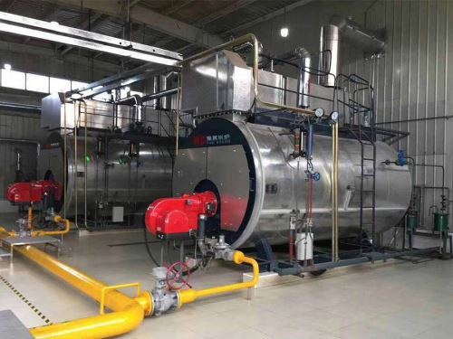 WNS Efisiensi Tinggi Tabung Bahan Bakar Kebakaran Kondensasi Gas Steam Boiler