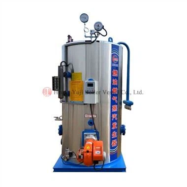 500kg / h 1t / h Industri Vertikal Tubeless Gas Bahan Bakar Minyak Harga Ketel Uap